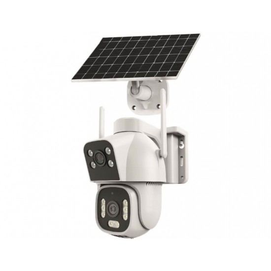 İnox X-15 2 Lensli E-sim 4G Solar Kamera inox-x15-2-lensli-e-sim-4g-solar-guvenlik-kamerasi